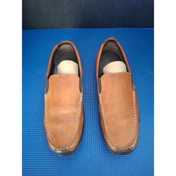 Cole Haan Mens 11.5W Slip-On Leather Loafers Brown Casual Shoes Made In India - Picture 7 of 7